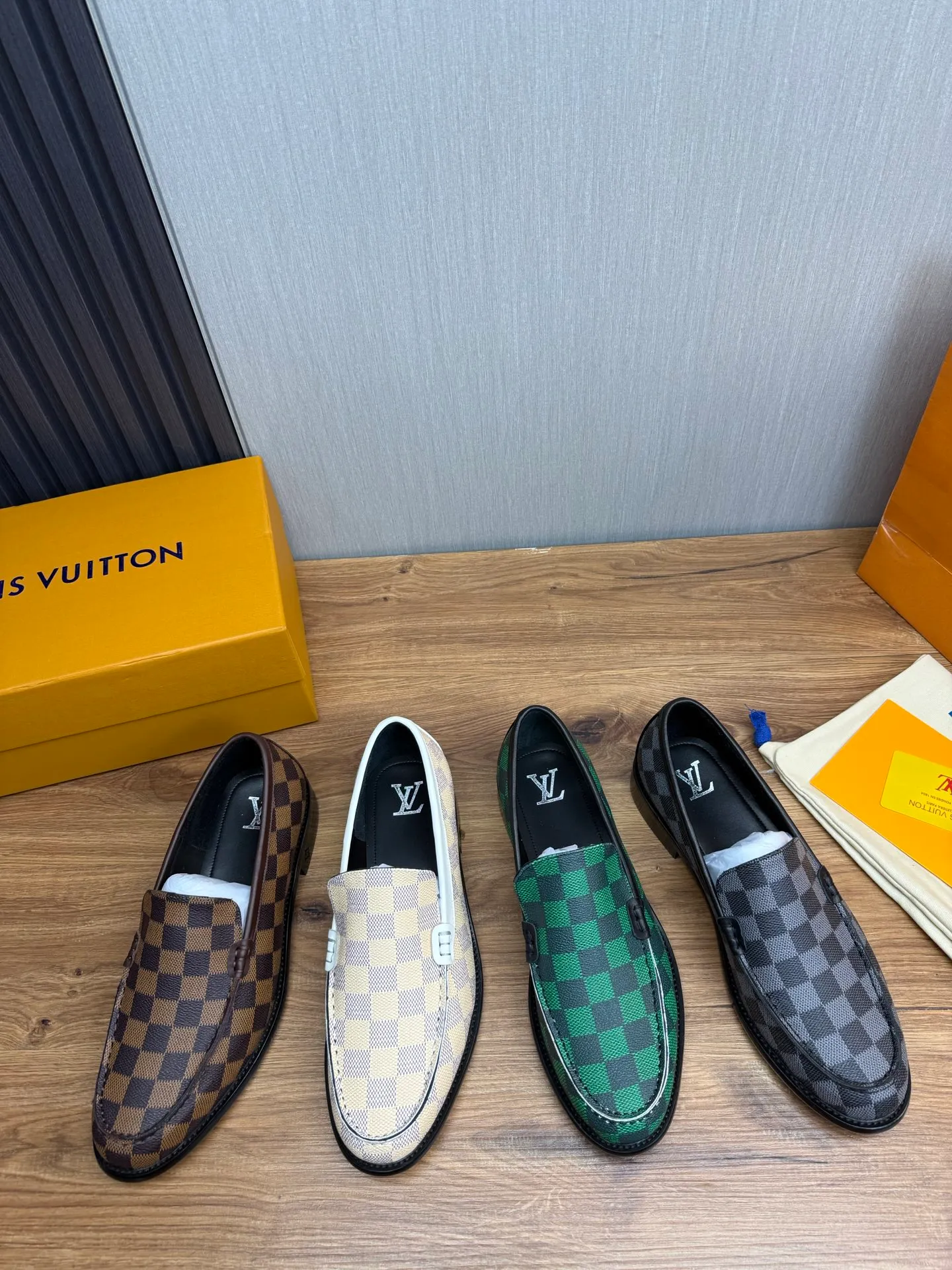 Factory 660💰 LV. Men's business casual leather shoes, all made of imported original brand leather, just to create a more comfortable wearing experience, original non-slip and wear-resistant outsole ✔️16-45 (38.45 non-returnable)
